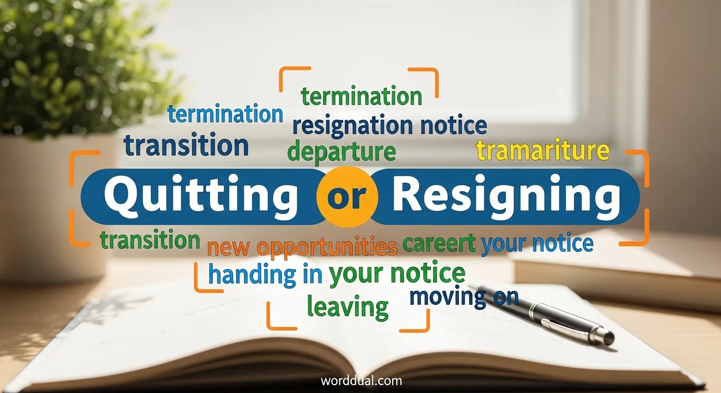 Quitting and Resigning